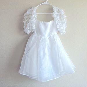 Puff Sleeve Butterfly Dress